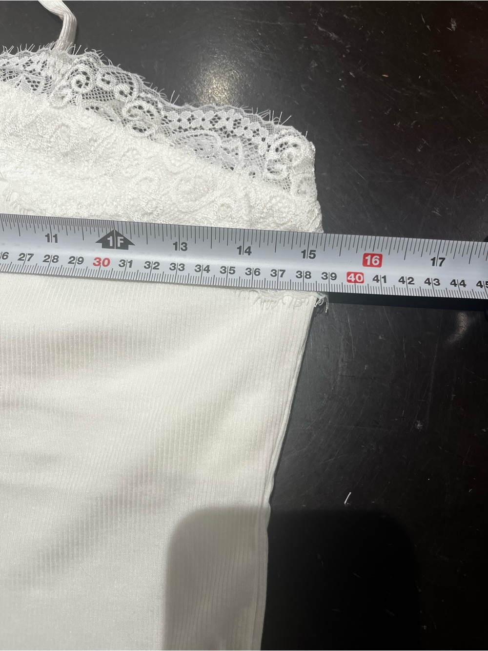 Gap Rib Lace Halter Cami - Picture 7 of 8